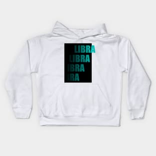 Libra Text Design Kids Hoodie